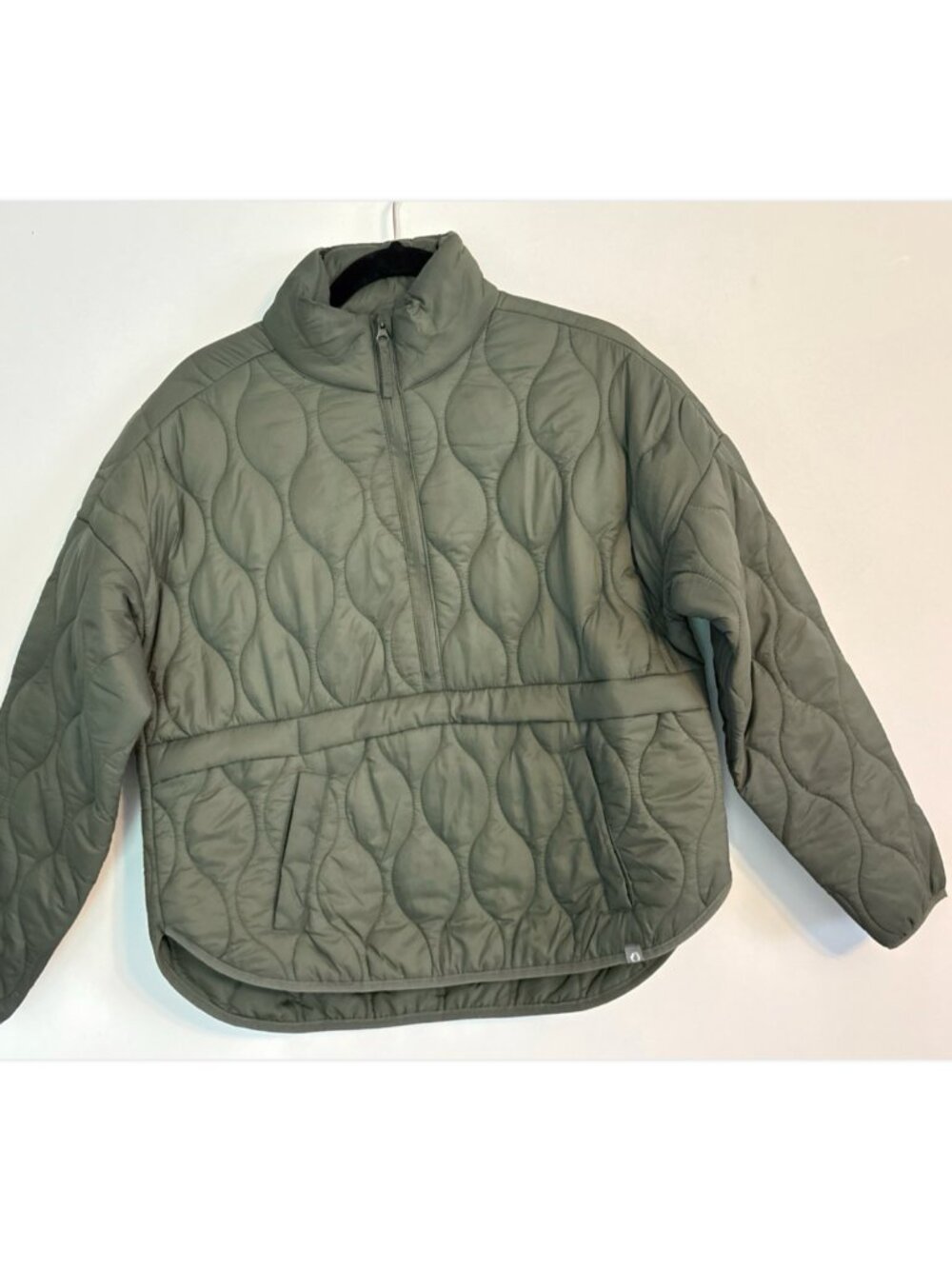 The American Outdoorsman Quilted Puffer Pullover Jacket Sz Small Outdoor Nature